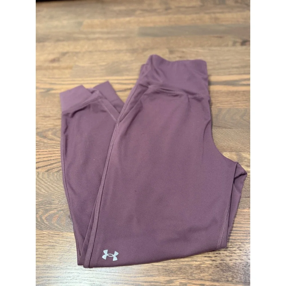 Under Armour Jogger Pants Purple Womens Size S Fitted‎ Athleisure Workout